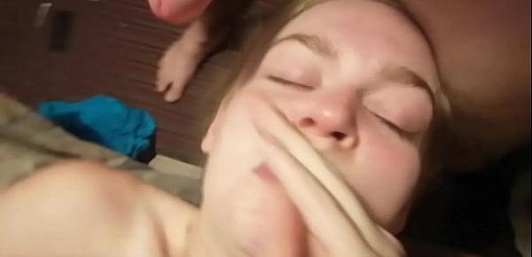  She loves chocking on my cock and getting fucked in her ass